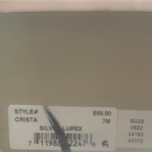 THALIA SODI EMBELLISHED CRISTA WOMENS PLATFORM PUMP SIZE 7‎ COLOR SILVER LUR NWT - Picture 11 of 11